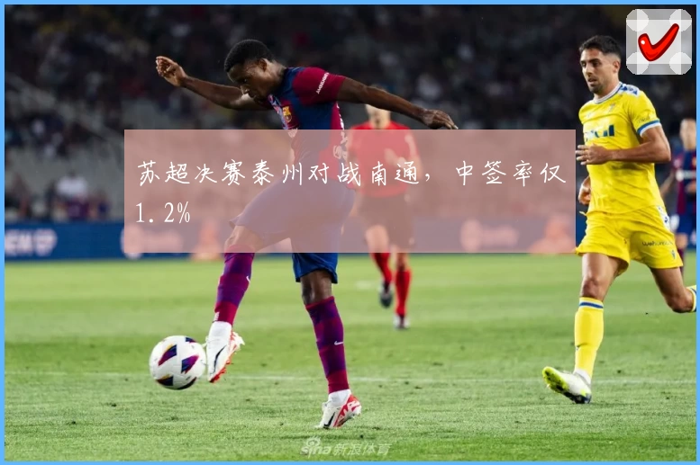 苏超决赛泰州对战南通，中签率仅1.2%
