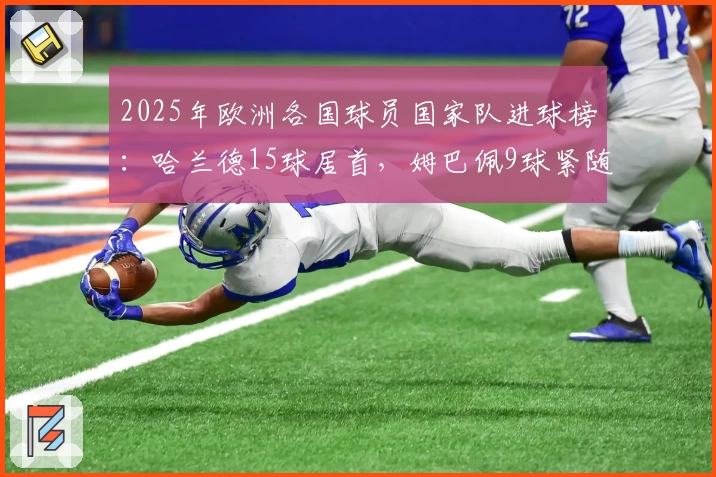 2025年欧洲各国球员国家队进球榜：哈兰德15球居首，姆巴佩9球紧随